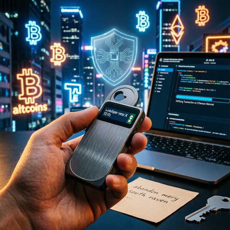 Ledger wallet hardware device for crypto cold storage security